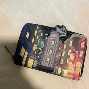 LOUNGEFLY HARRY POTTER DIAGON ALLEY WALLET